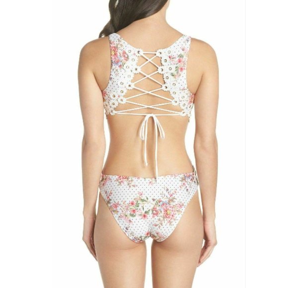 Isabella Rose A Bit of Bubbly Cutout One-Piece M - Picture 2 of 6